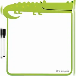 Interdruk Trocken abwischbare Weißwandtafel Whiteboard BeBe Krokodil
