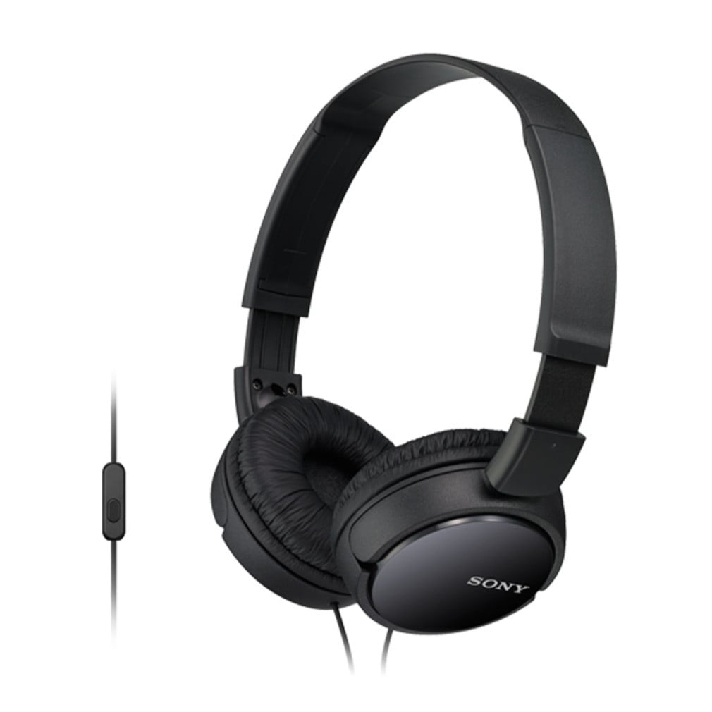 Sony MDR-ZX110AP On-ear hoofdtelefoon met 3,5 mm jack - Zwart