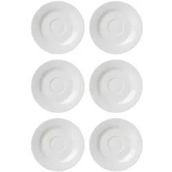 Ritzenhoff & Breker BIANCO Untertasse Kaffee 6er Set