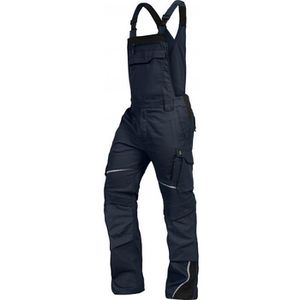 Leibwächter Arbeitshose Flex-Line Herren, Latzhose, marine-schwarz, Größe 44