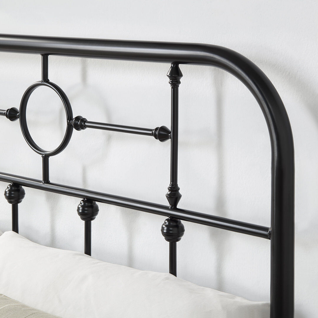 Brambly Cottage Swainswick Bed Frame Black Kingsize (5')