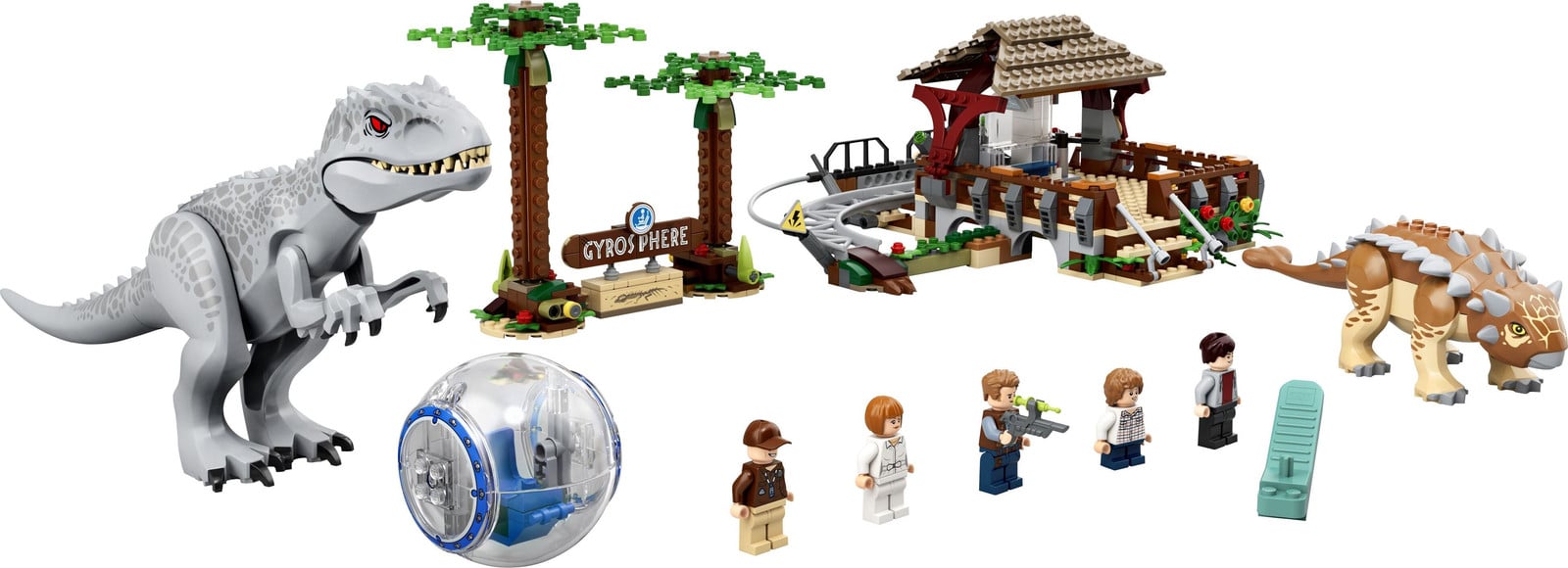 LEGO Jurassic World 75941 Indominus rex versus ankylosaurus