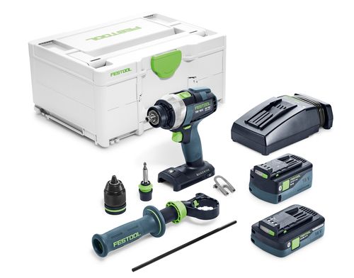 Festool Akku-Bohrschrauber QUADRIVE TDC 18/4 5,0/4,0 I-Plus 577649