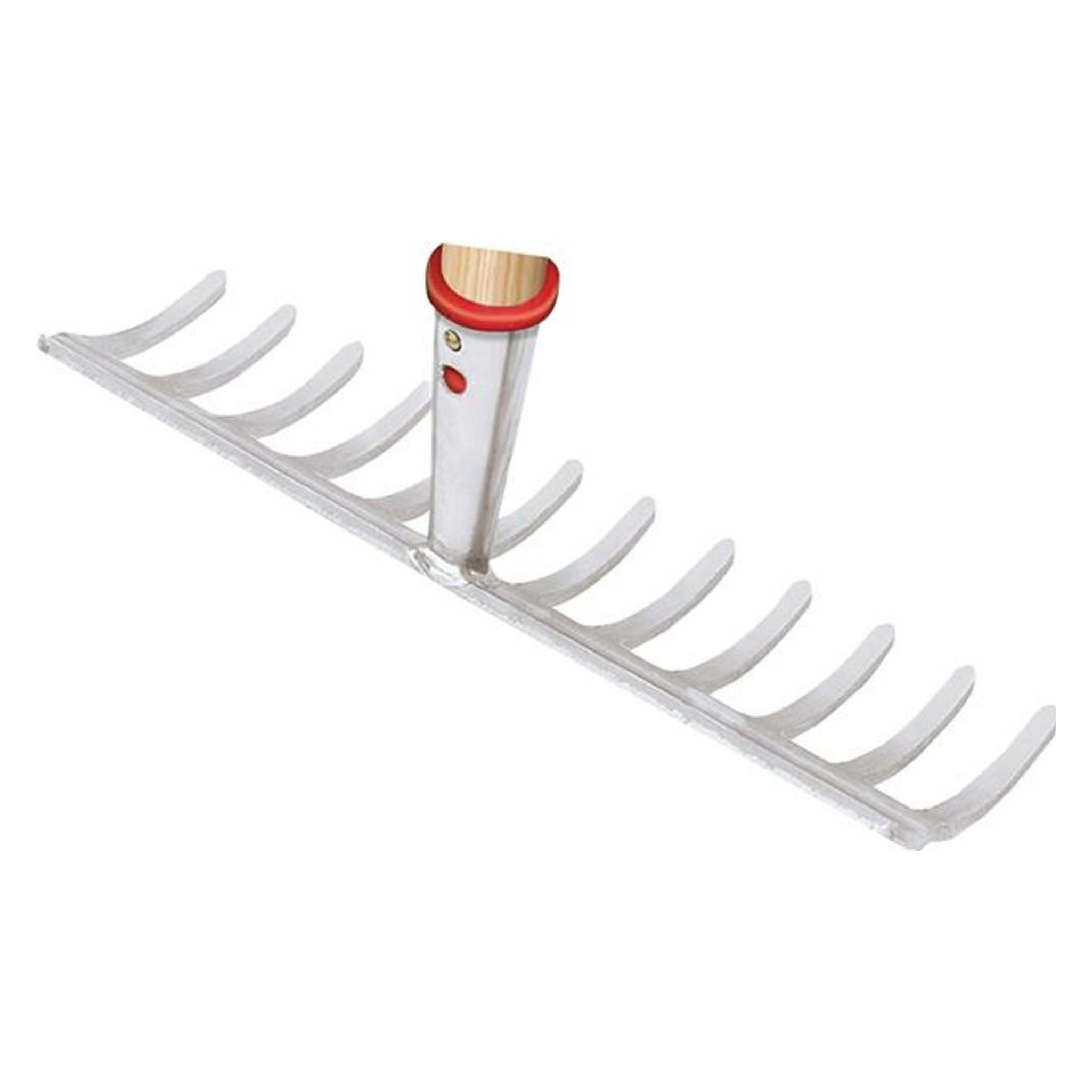 Ideal Gartenrechen Arbeitsbreite 428 mm 16 Zinken mit konischer Dülle, ohne Stiel (66401600)