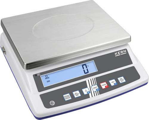 Kern Tischwaage FCD 30K-2 Wägebereich (max.) 30kg Ablesbarkeit 1g akkubetrieben, über Steckernetzteil