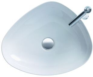Duravit Cape Cod Aufsatzwaschtisch 2339502600 weiß/weiß seidenmatt, 50x40,5cm, ohne Überlauf