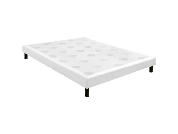 Sommier Epeda CONFORT FERME DECO NATURE 80x190 Ecru