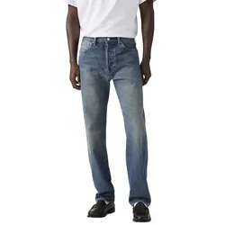 Levi's 501 Jeans Original Fit in Mittelblau-W30 / L30