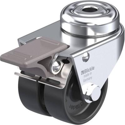 Blickle 276394 LMDA-POA 50G-FI Doppel-Lenkrolle Rad-Durchmesser: 50 mm Tragfähigkeit (max.): 80 kg 1 St.