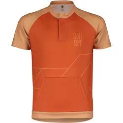 Scott Sports, Jungen, Velotrikot, RC Team SS (XL), Braun, Rosa, Orange, XL