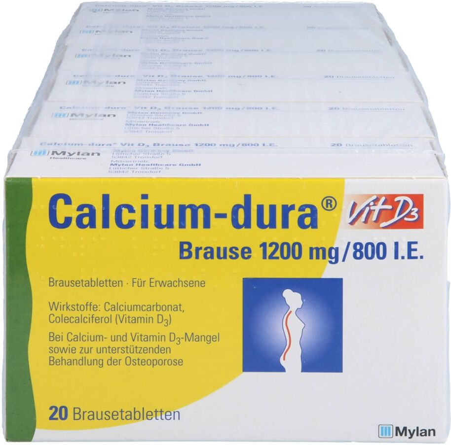 Calcium Dura Vit D3 Brause 1200 mg/800 I.e.