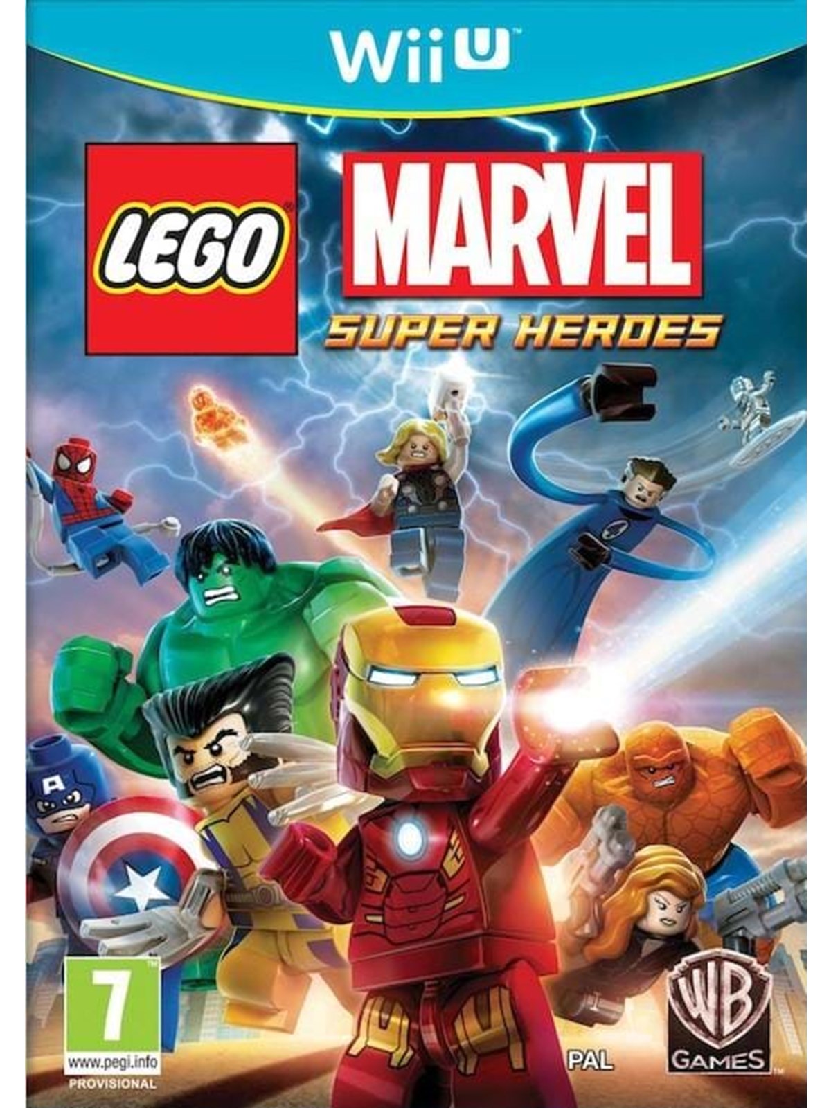 Lego Marvel Super Heroes - Nintendo Wii U - Action - PEGI 7