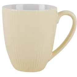 Kaffeebecher Alex 350 ml Porzellan Gelb