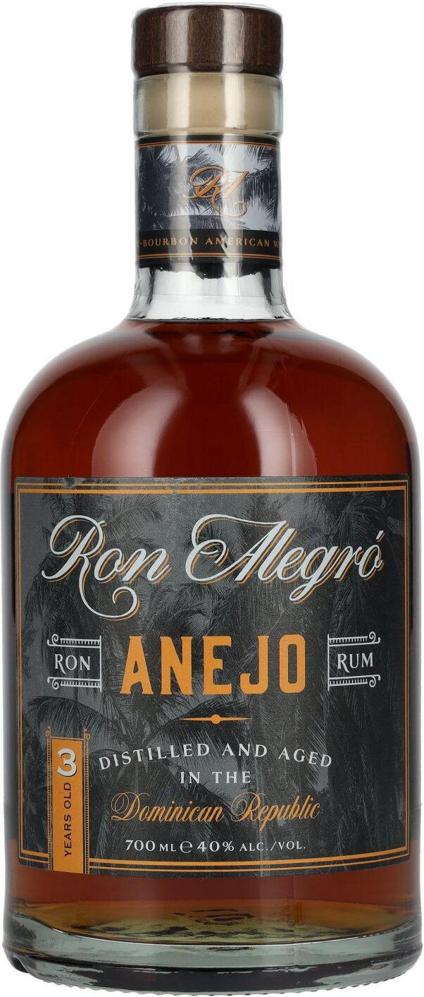 Ron Alegró AÑEJO Dominican Republic Rum 40% Vol. 0,7l