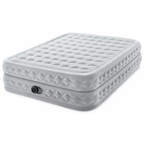 Intex Luftbett Dura Beam Deluxe, selbstaufblasend, 203 x 152 x 51cm, eingebaute elektrische Pumpe