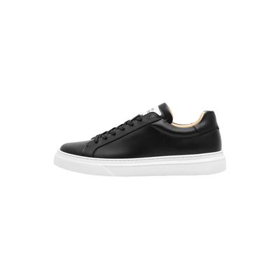 Sneaker HENRY STEVENS "Sophia S1", Damen, Gr. 36, schwarz, Leder, Schuhe Sneaker