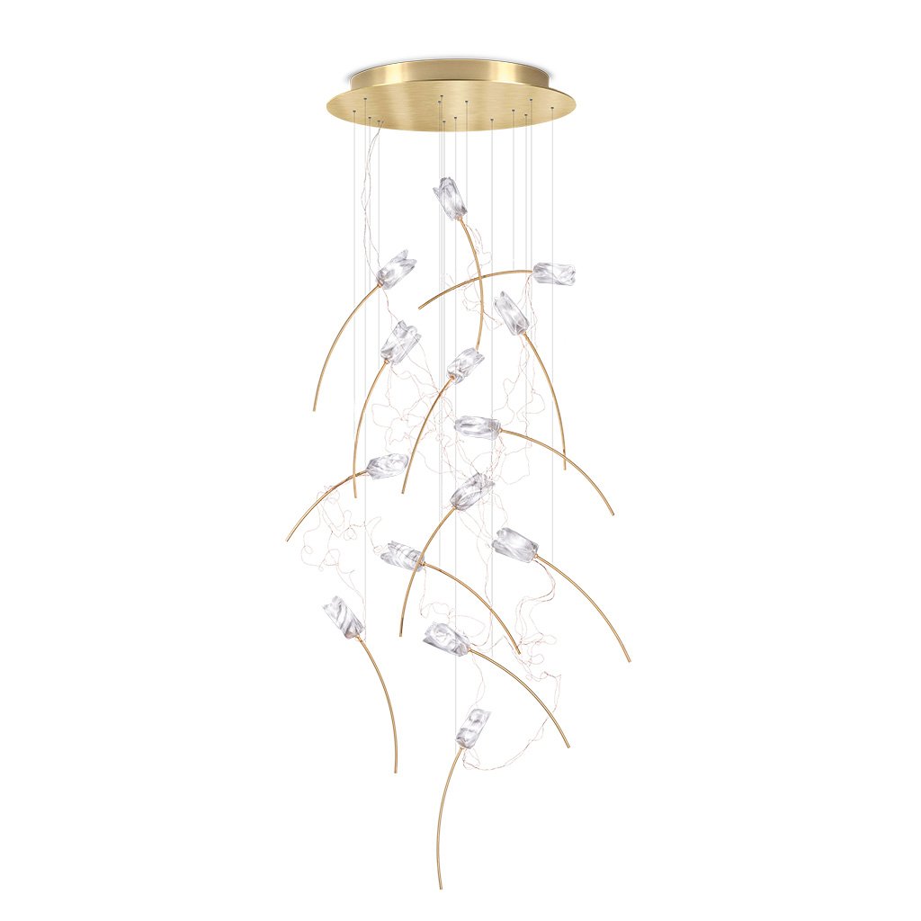 Slamp Tulip 14 Round Pendelleuchte TULSL00PRS03CLDRNCEU