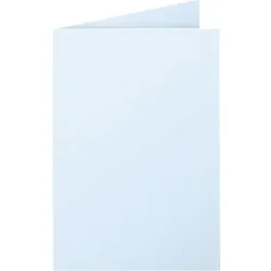 Clairefontaine PPP Doppelkarten/2339C, blau, Inh. 25