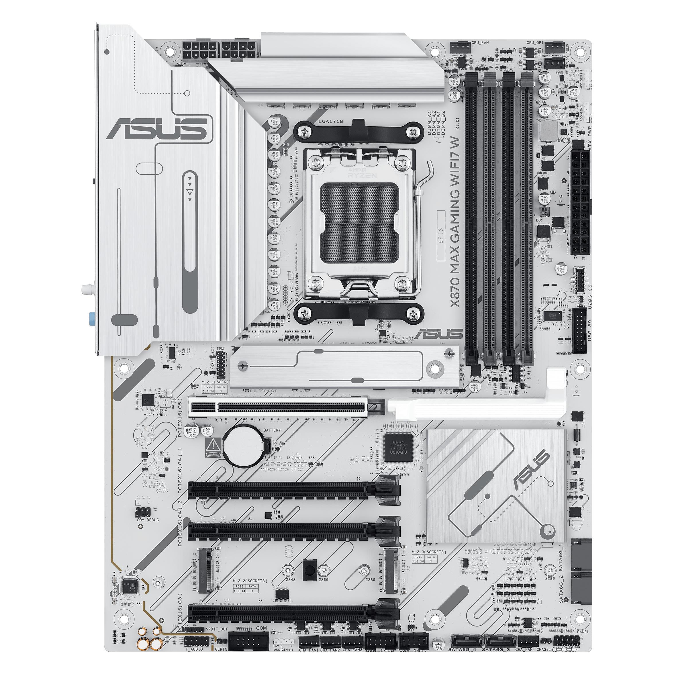 ASUS X870 MAX GAMING WIFI7 (AM5, AMD X870, ATX) (90MB1LZ0-M0EAY0)