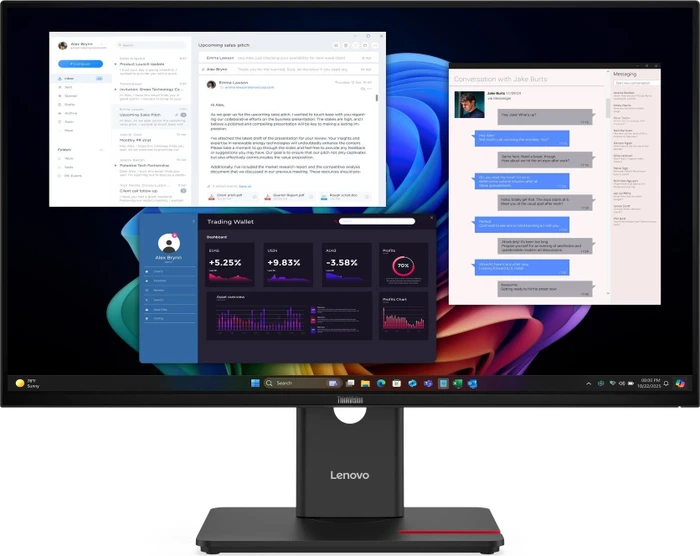 27" Lenovo ThinkVision T27UD-40