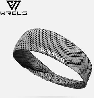 Perfect Picks Market Breathable Non Slip Summer Sports Headband Lightweight Sweatband For Fitness, Running, And Tennis grey