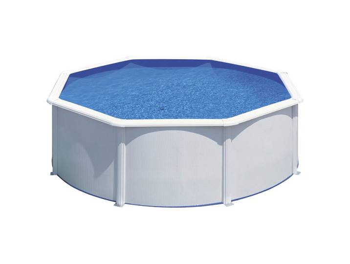 Gre Pool-Set Kit350Qgre, Weiß, Metall, 120 cm, Freizeit & Co, Pools & Wasserspaß, Pools, Aufstellpools