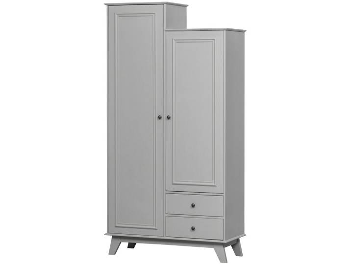 Drehtürenschrank Lily Grau