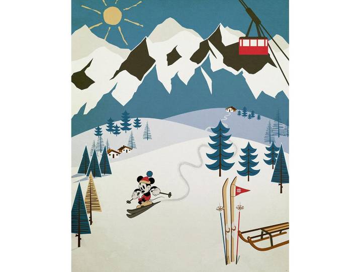 FOTOTAPETE MICKEY ALPINE