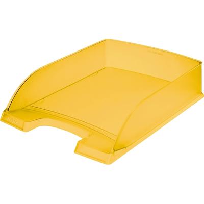 LEITZ Briefablage A4 Standard Plus gelb frost Packung mit 5 Stück