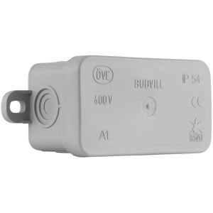 REV-Ritter Abzweigdose 0518452777, IP54 für außen, 75 x 45 mm, grau, aus Kunststoff, für Aufputz, 20 Stück