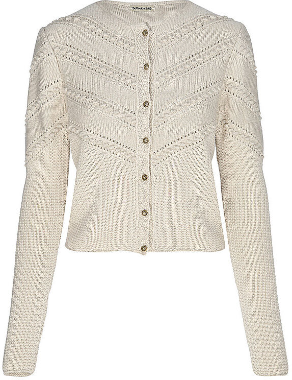 GOTTSEIDANK Trachten Strickjacke OPHELIA beige   XL XL