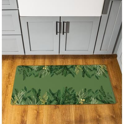 Evergreen "Shades of Green Anti-Fatigue Door Mat - 40"" x 20"""