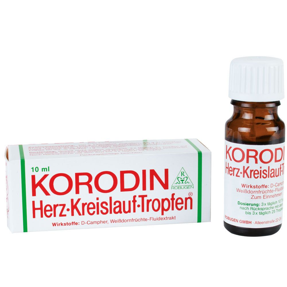 Korodin Herz-Kreislauf-Tropfen zum Einnehmen 10 ml Flüssigkeit