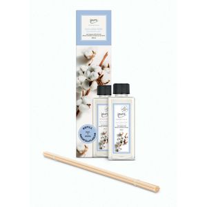 ipuro Raumduft Essentials, 200ml, Nachfüller, mit Stäbchen, cotton fields