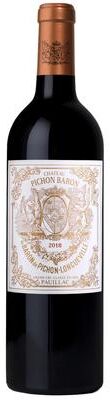 """Chateau Pichon-Longueville Baron""" """Chateau Pichon-Longueville Baron 2018 Red Wine - France"""