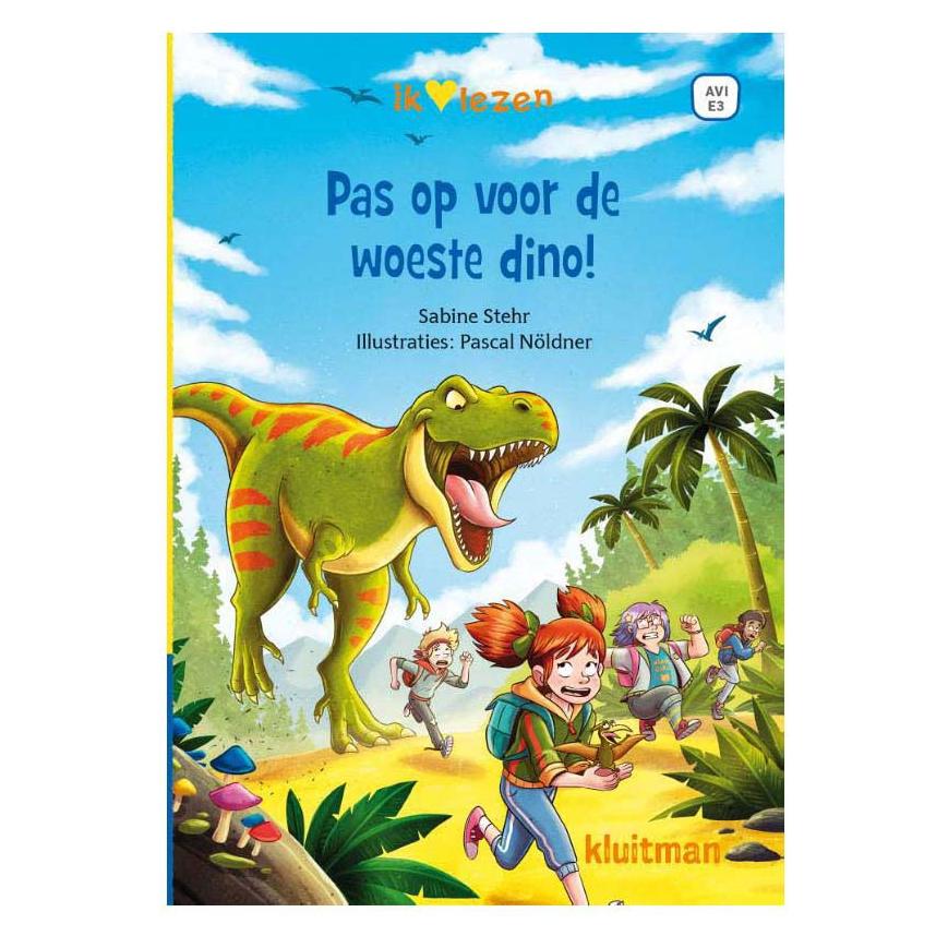 Kluitman Vorsicht vor dem wilden Dino! AVI E3 (Niederländisch) (77244546)