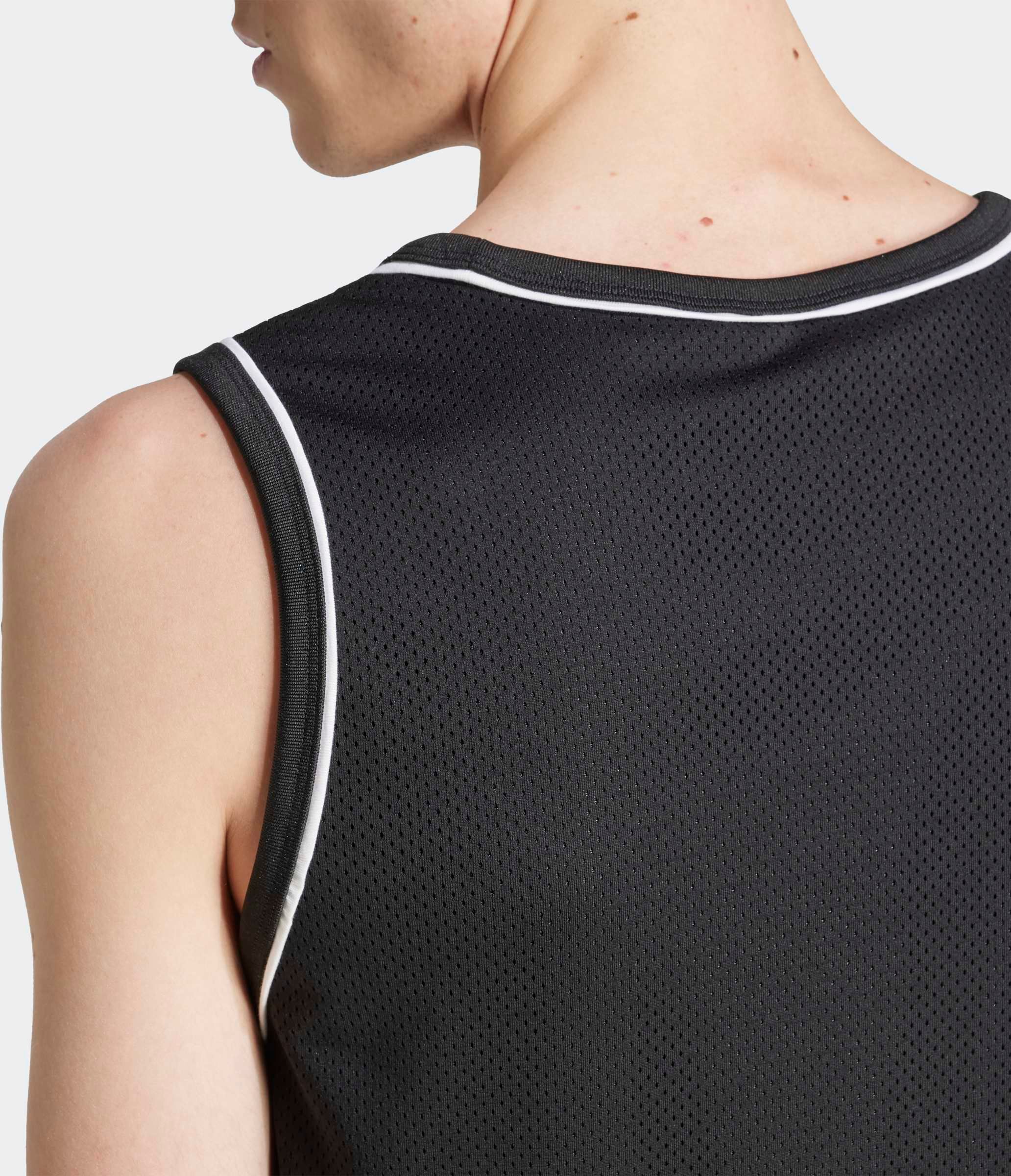 Tanktop ADIDAS ORIGINALS "VEST", Herren, Gr. S, schwarz, Obermaterial: 100% Polyester, Tops Tanktop, sportliche Schnittform, aus Polyester, ärmellos, sportlicher Stil schwarz S
