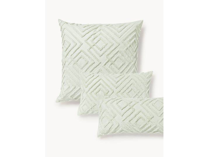 Taie d'oreiller en percale de coton avec motif tufté Phil