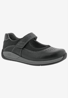 Women's Trust Shoe by Drew in Black Leather (Size 11 M)