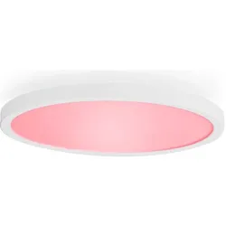Nedis, Deckenleuchte, SmartLife Deckenleuchte Rund 29 x 29 cm Warmweiss bis Kaltweiss Vollfarbig (RGB) 1800 (1800 lm, E27)