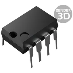 MICROCHIP ATTINY85V-20PU AVR Mikrocontroller, I2C/SPI, 2 Timer 8 Bit, 6 PWM Kanäle, 20MHz,2.7-5.5VDC