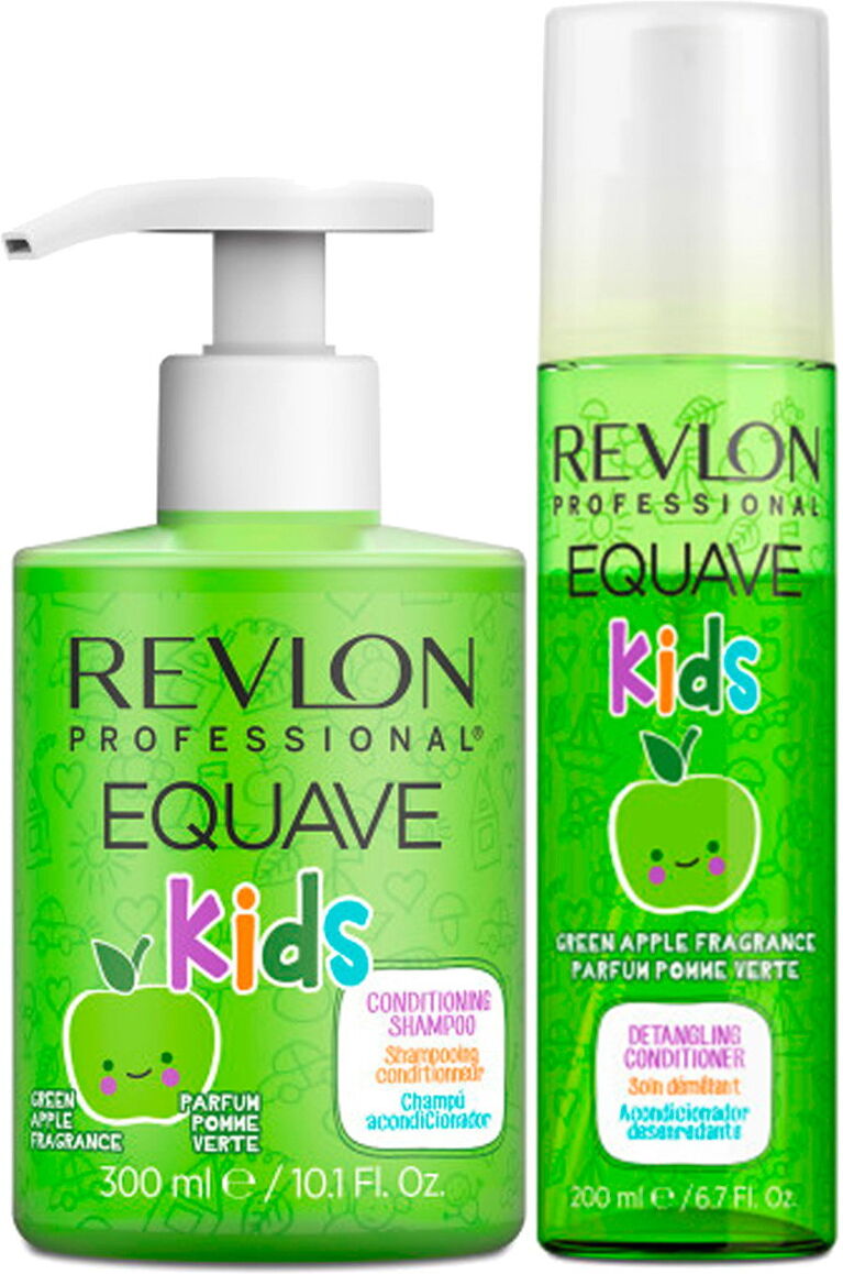 500ml Revlon Professional Equave Kids Apple Set (Shampoo 300ml + Conditioner 200ml)