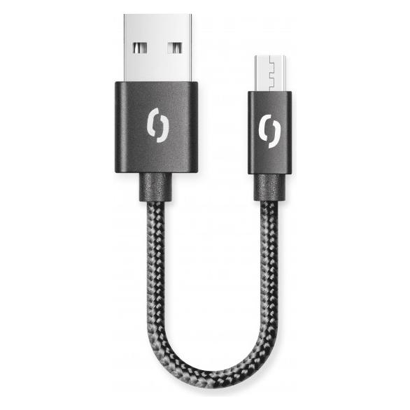 Aligator Datenkabel Premium 2A / Micro USB 50cm schwarz (0.50 m) (DATKP35)