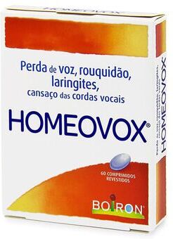 Homeovox Perda de Voz 300 mg
