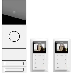 Gira, Klingel + Türsprechanlage, ZFH-Paket Video System 106 2417902 (Kabelgebunden)