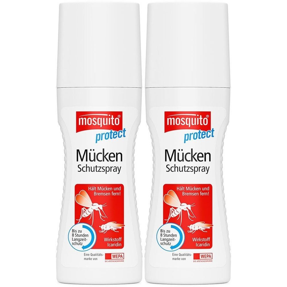 Mosquito Mückenschutz-Spray protect 2x 2x100 ml Spray
