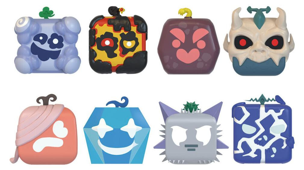 Blox Fruits Minifiguur set van 4 - Seizoen 2