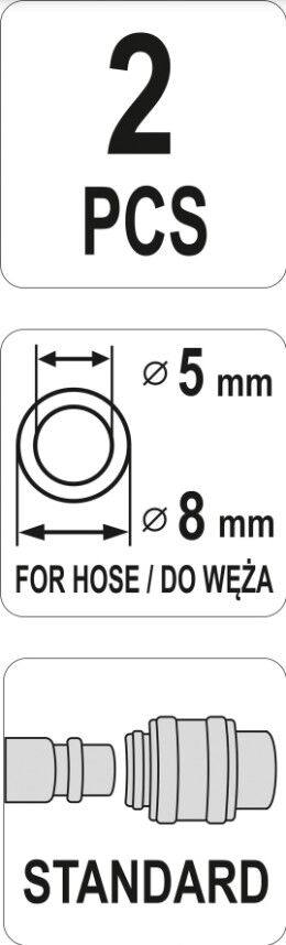 YATO YT-24100 Connector, compressed air line