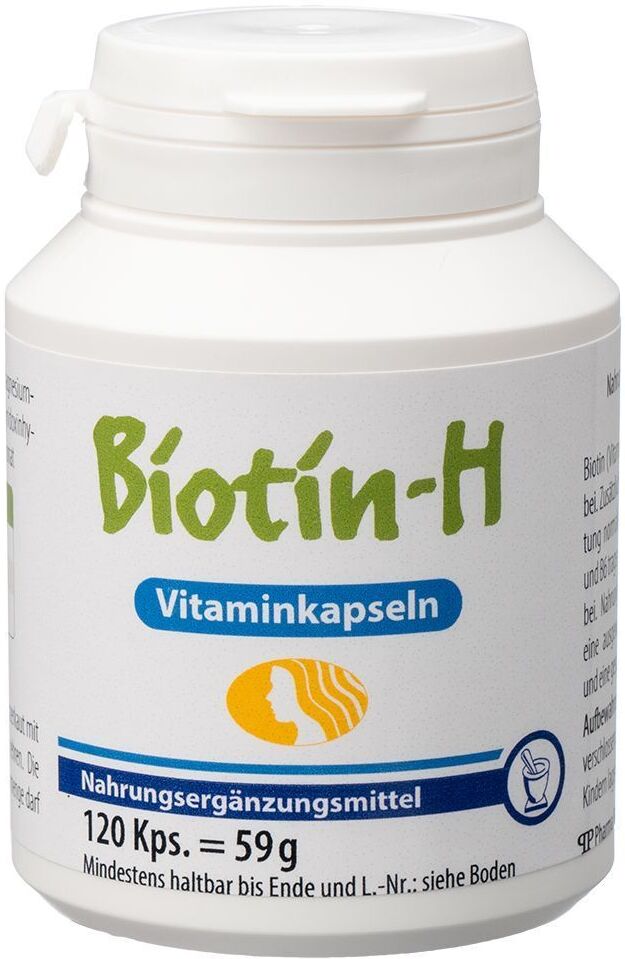 BIOTIN H FORTE Biotin H Vitaminkapseln 120 St Kapseln