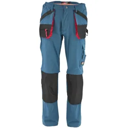 Awtools, Arbeitshose, Arbeitsshorts Abnehmbare Beine T2/ Petrol/ XXL (XXL)
